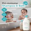 GOONGBE Pri-mmune Shampoo & Bath - Korean Baby Wash - Hypoallergenic Head to Toe Cleanser - Paraben-Free Formula For Sensitive Hair & Skin, 11.8 fl.oz. view 2