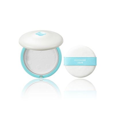 GOONGBE Pri-mmune Soothing Powder - Talc Free Korean Baby Dusting Powder with Cornstarch - Prevent Skin Irritation, Anti-Chafing for Newborn, Babides and Toddlers, 0.8oz.