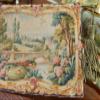 1:12 Miniature Aubusson Dollhouse Tapestry River Bridge Roses Vintage Countryside Landscape view 4