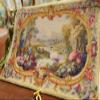 1:12 Stunning Vintage Miniature Aubusson Tapestry Bird Countryside Landview view 2
