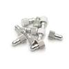 BrewJa Fuel Tank Bulkhead D4.5mm Oil Pipe Stopper for DIY RC Gasoline Jet Boats 3-4mm Tubing Parts (Color : Silver X 10PCS) view 1