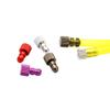 BrewJa Fuel Tank Bulkhead D4.5mm Oil Pipe Stopper for DIY RC Gasoline Jet Boats 3-4mm Tubing Parts (Color : Titanium X 10PCS) view 2