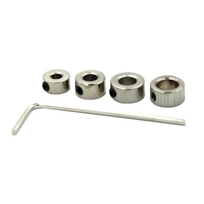 BrewJa 10PCS Wheel Lock Collar Shaft Axle Bushing Metal Landing Gear Stopper Inner Dia 2.1/3.1/4.1/5.1mm for RC Model Boat Parts (Color : Inner Dia. 4.1mm)