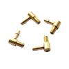 BrewJa 5PCS M5 Copper Water Nozzle 90 Degree L Type 5mm Oil Fuel Inlet Nozzles for DIY RC Gasoline Jet Boats Connecting Parts view 2