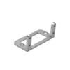 BrewJa CNC Aluminum Alloy Servo Install Holder Mount for RC Airplane Boat Car 3003 M-G995 Servo Bracket (Color : Order 10 Pcs) view 2