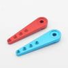 BrewJa 1PC Metal Servo Arm Horn 25T Teeth Servo Extension Arms Compatible with futaba TOWERPRO RC Car Boat Helicopter Airplane Spare Parts (Color : 1PC Red) view 2