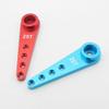 BrewJa 1PC Metal Servo Arm Horn 25T Teeth Servo Extension Arms Compatible with futaba TOWERPRO RC Car Boat Helicopter Airplane Spare Parts (Color : 1PC Red) view 3