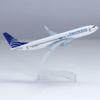 yuanpulalala 1/246 Boeing 16cm Aircraft Model B737 Copa Air Metal die-Casting Static Collection and Display Gift view 1