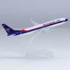 yuanpulalala 1/246 Boeing 16cm Aircraft Model B737 Sriwijaya Air Metal die-Casting Static Collection and Display Gift view 1
