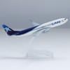 yuanpulalala 1/246 Boeing 16cm Aircraft Model B737 LAN Air Metal die-Casting Static Collection and Display Gift view 1