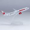yuanpulalala 1/246 Boeing 16cm Aircraft Model B737 MALINDO Air Metal die-Casting Static Collection and Display Gift view 1