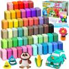 ESSENSON Air Dry Clay 54 Colors, Modeling Clay for Kids, DIY Molding Magic Clay for with Tools, Toys Gifts for Age 3 4 5 6 7 8+ Years Old Boys Girls Kids view 1