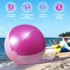 Ceenna 2 Pcs 60 Inch Giant Beach Ball Large Inflatable Pool Toy Balls Summer Swimming Toys Parties PVC Jumbo for Adults Summer Beach Pool Party Favor(Purple,Elegant) view 4
