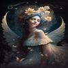 1000 Piece Puzzles for Adults, Flower Angel Home Safe Wooden DIY Puzzle - Fun, Challenging Brain Teaser - Suitable for All Beginners - for Room Wall Decoration view 1