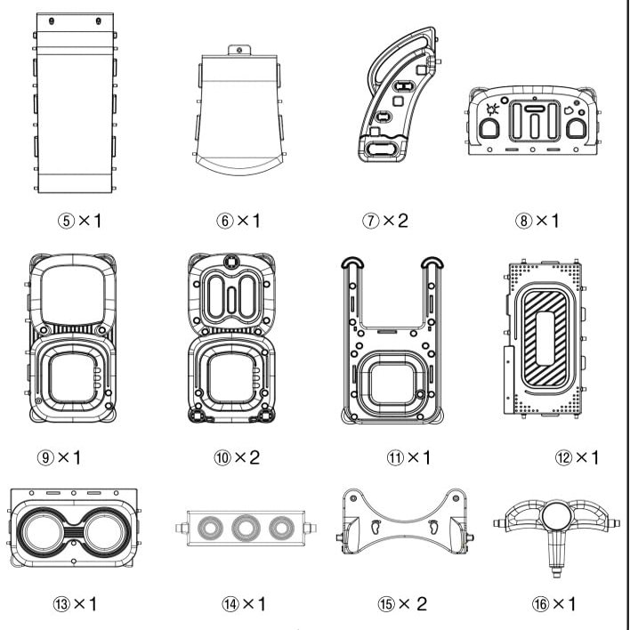 Merax Slide & Swing Screw & Replacement