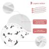 vvfelixl Baby Burp Cloths Boston Terrier Dog Baby Newborn Cotton Burping Cloths Set Baby Washcloths 4 Pack view 3