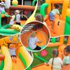 Bounce House, Kids Bounce House with Slide, Inflatable Bouncer Castle with Blower, Basketball Hoop & Toss Game for Garden Parties Outdoor Indoor Play Bounce House for Kids 3-8 view 4