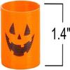 The Dreidel Company Halloween Coil Spring, Pumpkin Jack-O-Lantern Circle Shaped Coils, Neon Colors Magic Spring Toy, Party Favor for Kids, 1.4" Inches (35mm) (144-Pack) view 2