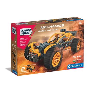 Clementoni Mechanics Lab Buggy and Quad 75077TR