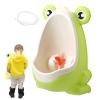 awakentti Frog Potty Training Urinal, Cartoon Boys Urinal with Suction Cups, Urinal Kids Toddler Pee Trainer for Picnicing, Hotel, Home, Camping, Kindergarten, Amusement Park (Green) view 4