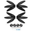 ZEZEFUFU 4PCS Quick Release Folding Three Blade Propeller Repair Parts for DJI Mavic Mini 2 Drone with Base and Screws view 4