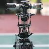 Minxid RC Remote 6CH 3D T-rex 600 SE Helicopter Landing Stand for Align Trex 600ESP Heli Part view 2