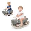 BABY JOY 3 in 1 Rocking Horse, Ride On Push Car for Toddlers w/Detachable Balance Board, Smooth Wheels & Anti-Slip EVA Strips, Shark Rocking Sliding Toy Set for Boys Girls Indoor Outdoor Play (Gray) view 1