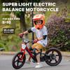 AIII Lightweight Electric Dirt Bike for Kids, 170/340W Electric Motorcycle Up to 10/12MPH, 24V Detachable Battery, Hand-Operated Dual Brakes Electric Balance Bike for Ages 3-6/5-12 view 2