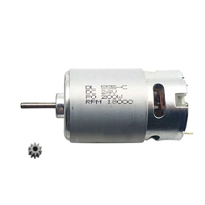 18000/20000Metal DL 555-C 24V 200W Motors for Children Electric Car DL 555-C 24V High Speed High Power 9/10T