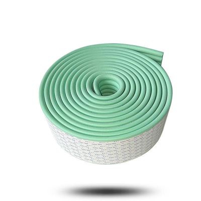 XPLKQXE Safety Corner Edge Bumper Guard, Proof Foam Padding Protector, Adhesive Furniture Edge Cushion Strip, Proofing Set for Coffee Table Kitchen (Color : Green-B, Size : 3pcs)