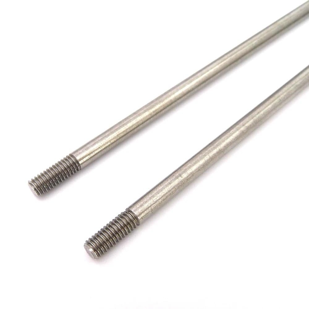 BrewJa RC Boat 4mm Shaft M4 150-350mm Drive Shaft Stainless Steel for M4 Propeller RC Boat Fishing Bait Tug Marine Toy Boat DIY Parts (Color : 1PC 150mm)