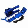 Aluminum Front Bulkhead Gear Box and Skidplate Blue for Traxxas 1/16 Mini E-Revo Slash Summit 7030X 7043 7037 view 4