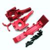 Aluminum Front Bulkhead Gear Box and Skidplate Red for Traxxas 1/16 Mini E-Revo Slash Summit 7030X 7043 7037 view 2