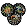MayKo Zoo Animal Reels for Viewfinder Compatible with Viewmaster and Image3D Viewers. Set of 3 (Reels Only) view 1