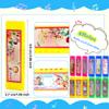60 Pcs Cartoon Harmonica Bulk Plastic 5 Holes Harmonica Mini Harmonicas Toy for Kids Party Goodie Bags Stuffers, Random Color Pattern view 2