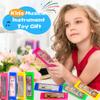 60 Pcs Cartoon Harmonica Bulk Plastic 5 Holes Harmonica Mini Harmonicas Toy for Kids Party Goodie Bags Stuffers, Random Color Pattern view 4
