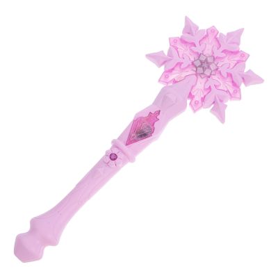 DEARMAMY Light up Snowflake Wand for Kids Glow Stick Princess Party Favor Birthday Halloween Cosplay Accessory 12.59In