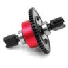 Center Diff Set #45 Steel 50T Differential Gear for Arrma Kraton 6S Outcast 6S Typhon 6S Infraction 6S Talion Mojave Fireteam Notorious Felony Upgrade Parts (Red) view 1