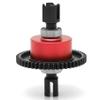 Center Diff Set #45 Steel 50T Differential Gear for Arrma Kraton 6S Outcast 6S Typhon 6S Infraction 6S Talion Mojave Fireteam Notorious Felony Upgrade Parts (Red) view 3