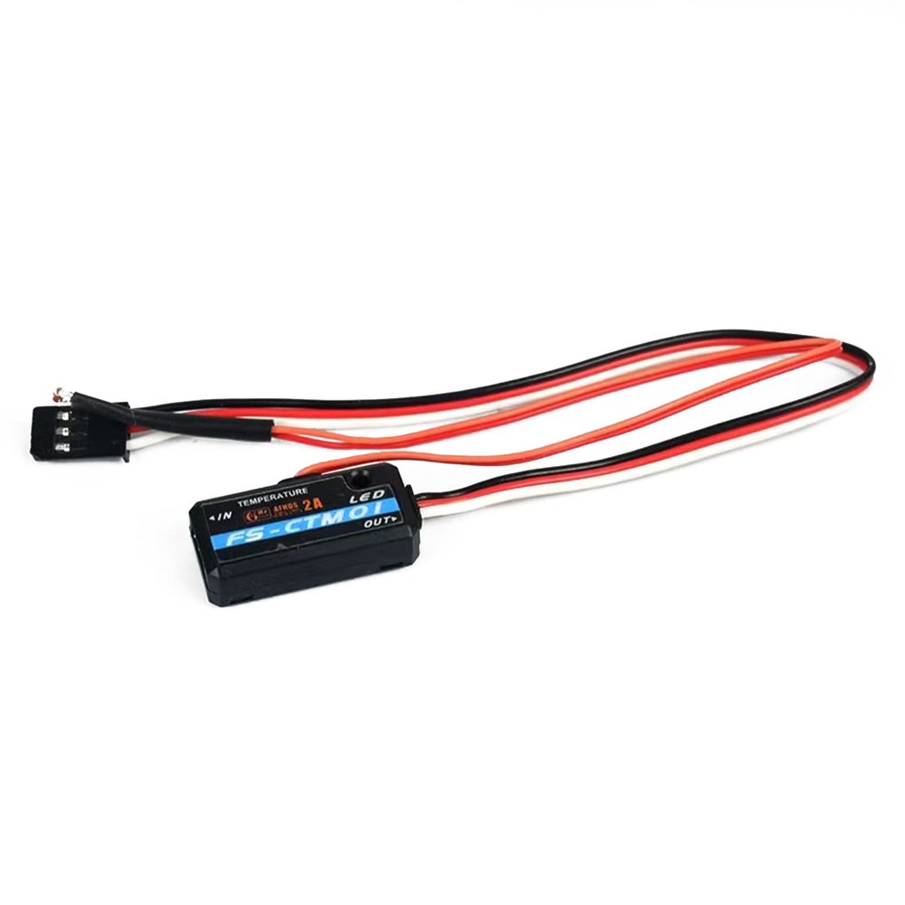 ZEZEFUFU FS-CTM01 FPV Racing Transmitter Receiver Temperature Telemetry Data Module for FS i6 i10 iA6B