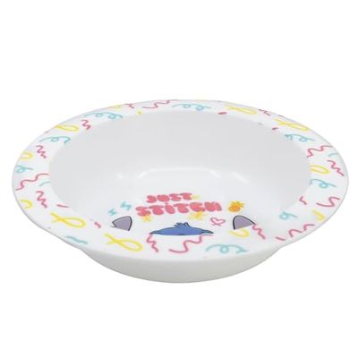 Disney Stitch Original Baby Food Plastic Bowl Microwave Safe Easy Clean Reusable