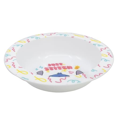Disney Stitch Original Baby Food Plastic Bowl Microwave Safe Easy Clean Reusable