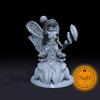 Angel Mushroom of Destruction | Fungus Queen Miniature for Tabletop Games Like D&D and War Gaming Large (Normal Size) view 2