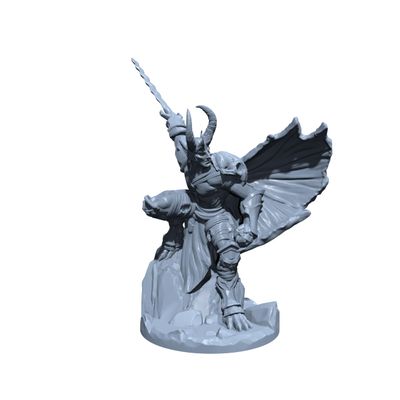 Abyssal Prince | Devil Lord | Miniature for Tabletop Games Like D&D and War Gaming Large