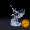 Abyssal Prince | Devil Lord | Miniature for Tabletop Games Like D&D and War Gaming Large view 2