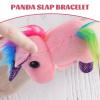 Abaodam Slaps Bracelets Stuffed Animals Unicorn Wristband for Christmas Birthday Party Decorations Supplies Favors view 3