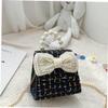 NOLITOY Boy Girl Bowknot Crossbody Bag Cute Princess Handbag for Girls Aged Fashionable Lightweight Purse for Parties Shopping and Everyday Use view 2