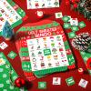 Liliful 35 Pcs Christmas Sweater Bingo Game Christmas Bingo Game 24 Players Ugly Sweater Cards Xmas Games for Kids Friends Family School Classroom Activities Holiday Party Favors view 4