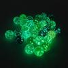 10Pcs Gold Marbles Glow in The Dark Glass Marbles Ball Luminous Glass Ball Runs,Marble DIY and Home Decoration Dice and Marble(12mm/0.47in) view 2
