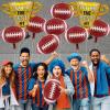 10 Pieces Football Balloon Set Rugby Ball Trophy Foil Balloons Football Party Decorations for Tailgate Game Day Celebration Sports Themed Party Decorations Supplies view 4